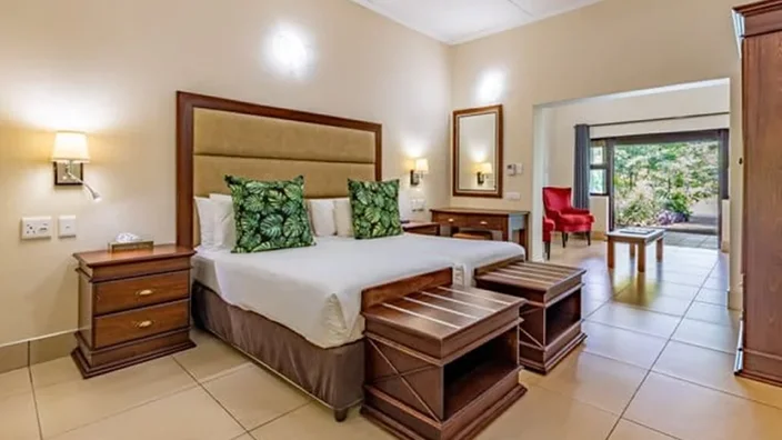 Classic room interior at Zulu Nyala Heritage Safari Lodge